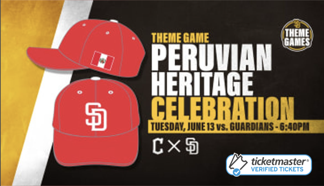 San Diego Padres Peruvian Heritage Celebration